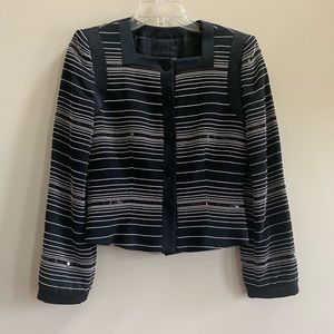 Giorgio Armani Black and White Blazer